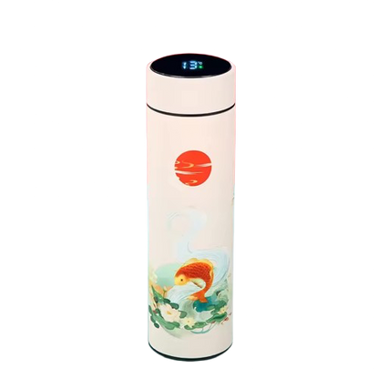 Smart Thermos Bottle "WHITE"