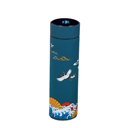 Smart Thermos Bottle "GREEN"