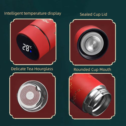 Smart Thermos Bottle "WHITE"